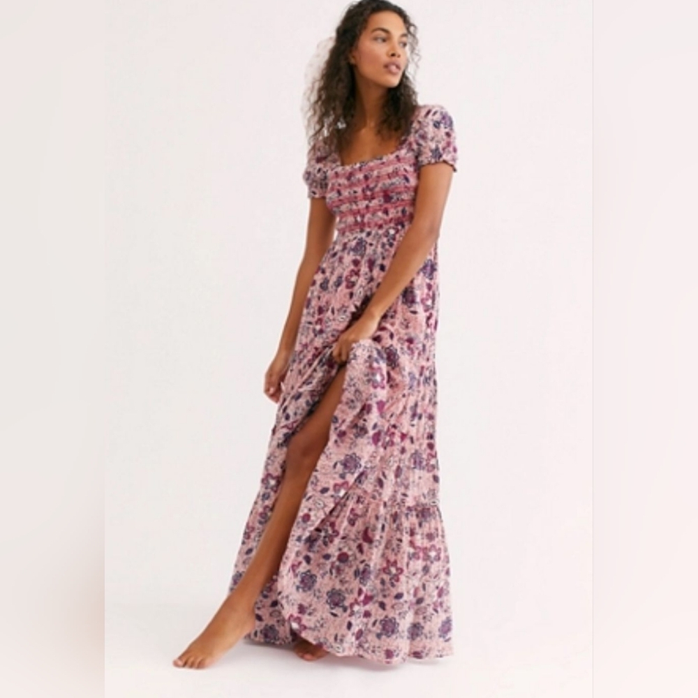 Free people getaway midi dress